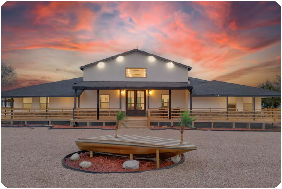 North Dallas Ranch Stay Sailer Resort Event Space