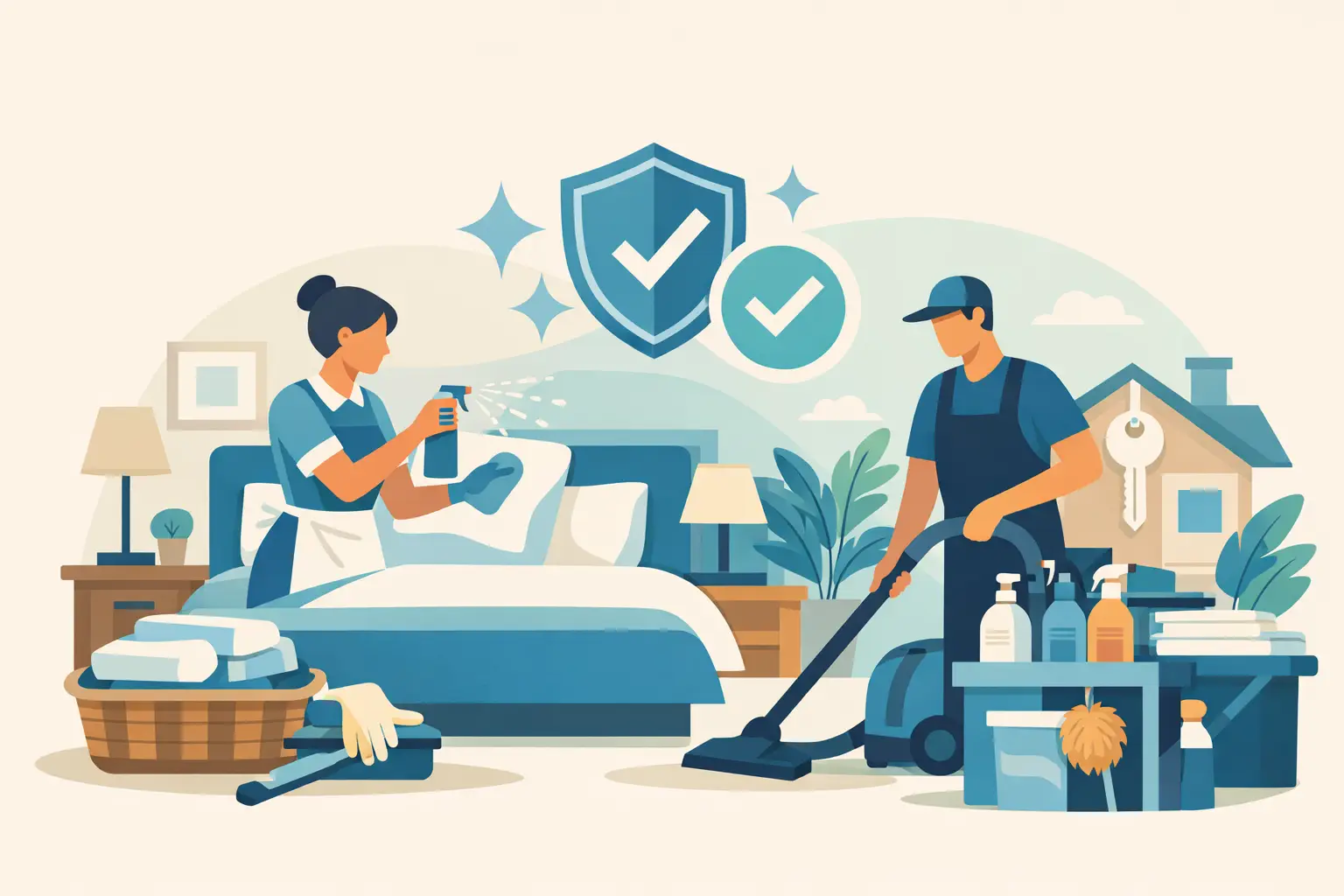 Hospitality Cleaning Standards for Rentals