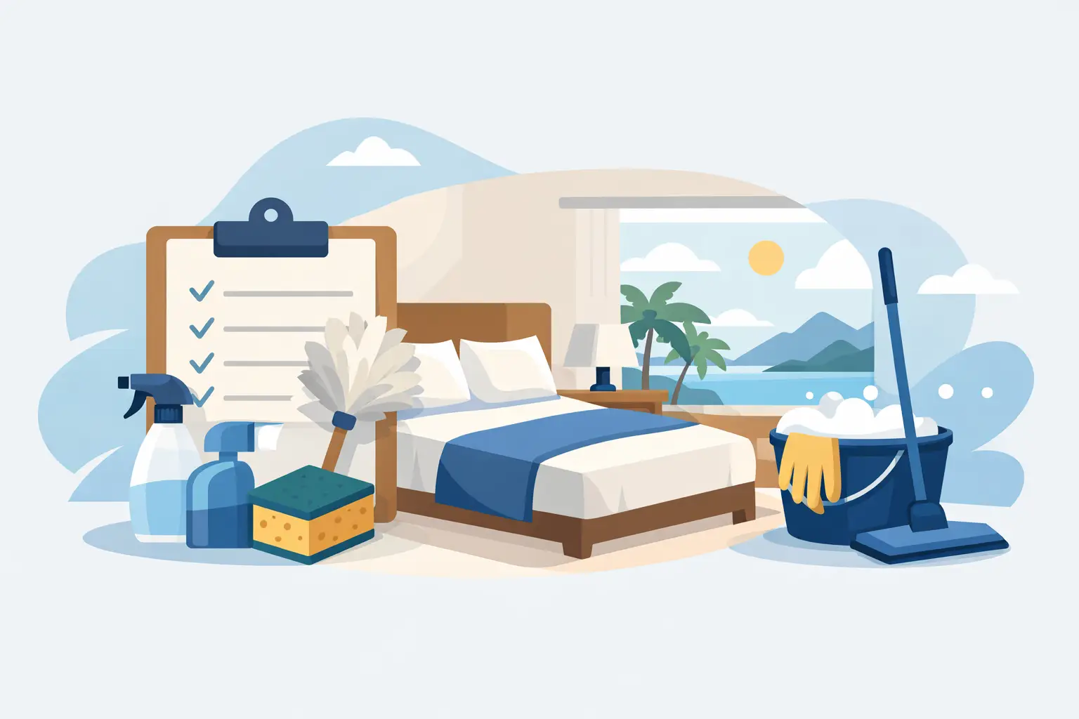 Vacation Rental Cleaning Checklist Example