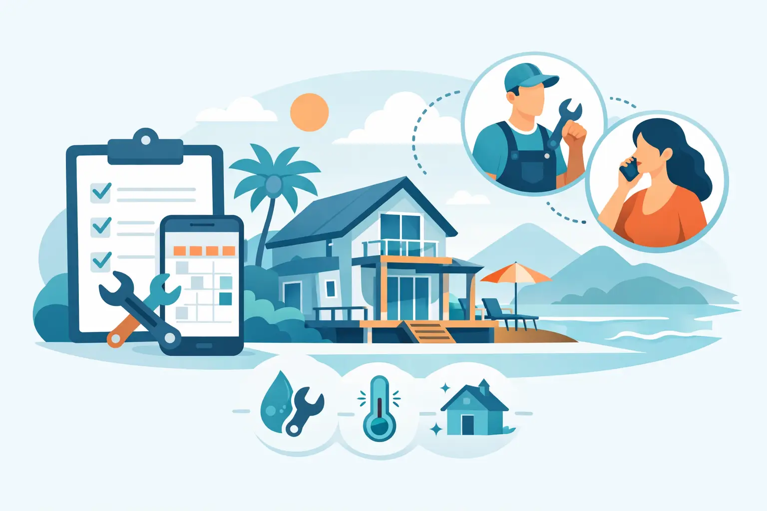 Vacation Home Maintenance Coordination