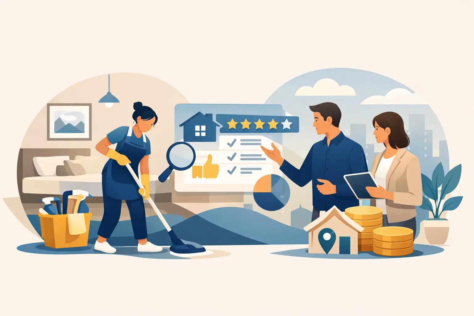 Short Term Cleaning Services Review for Owners